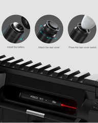Feyachi Bore Sighting Laser .223 5.56mm Red Dot Laser Boresighter for Handgun Pistol with Tail Switch Included