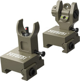 Feyachi S27-SS Fiber Optic Iron Sights - Flip Up Sight Set feyachi Default Title Default Title-