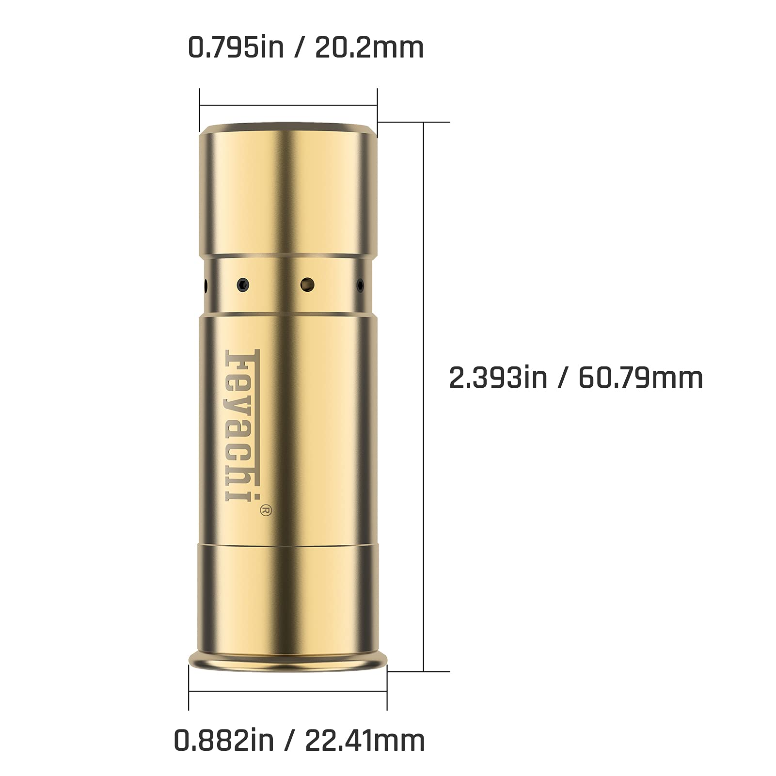 Feyachi BS37 Laser Bore Sight - 12 Gauge Red Dot
