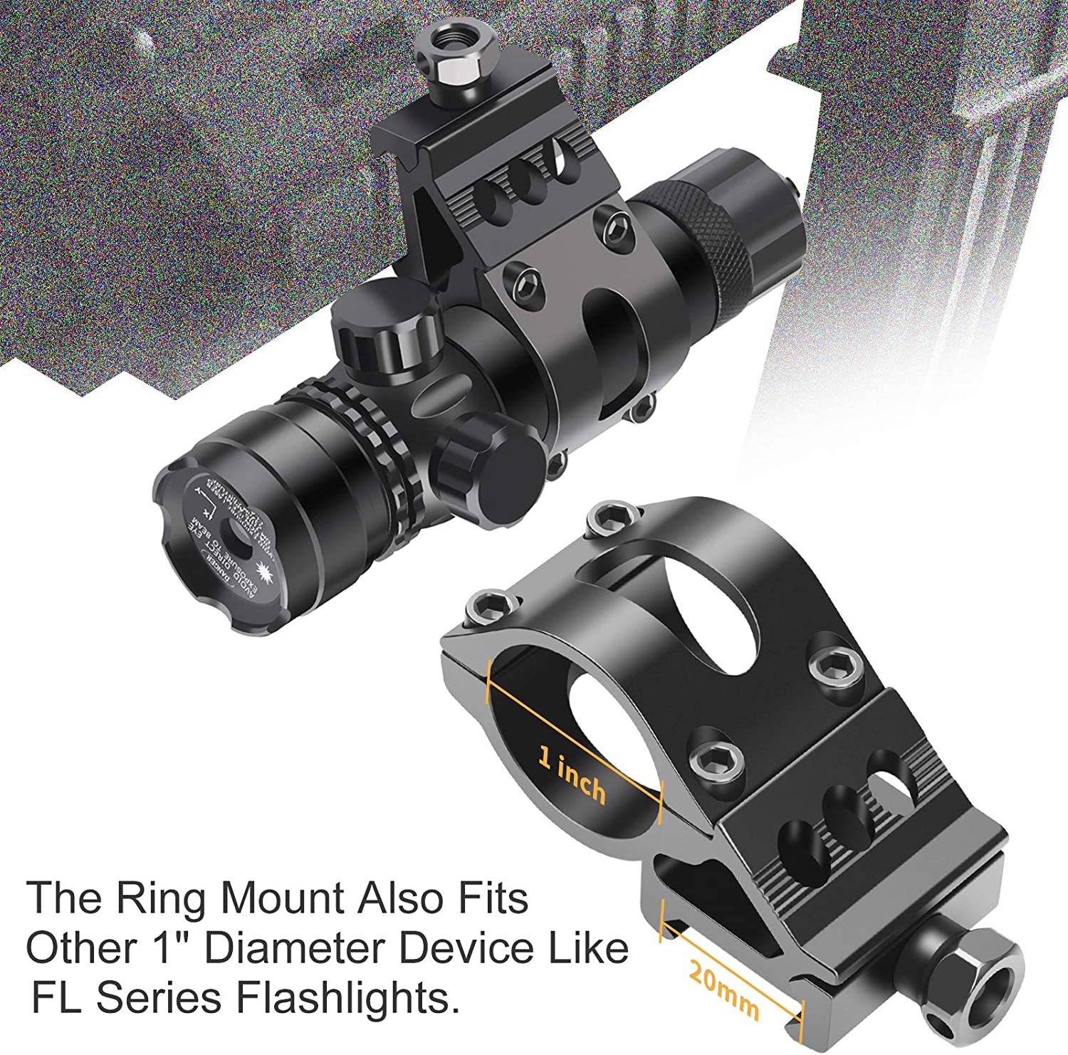Feyachi GL41 Green Laser Sight - Picatinny Rail Mount