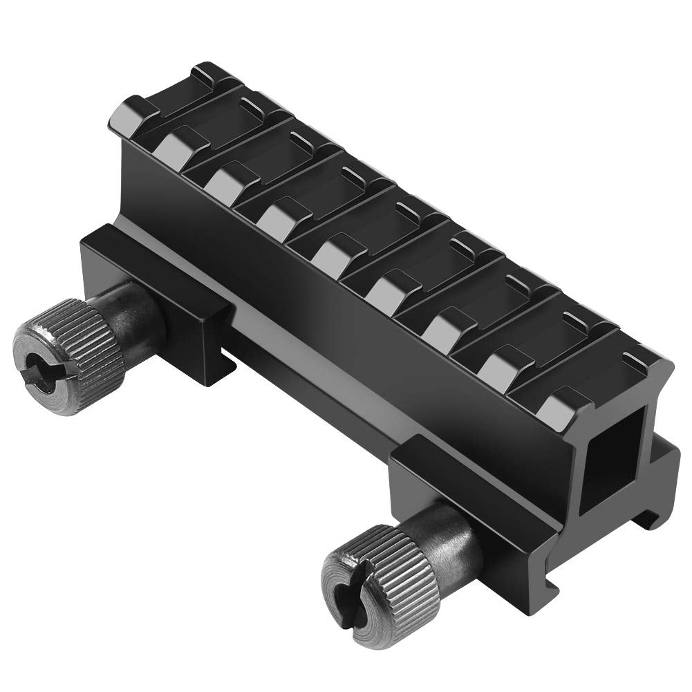 Feyachi RM62 Picatinny Riser Mount - With See Through Hole